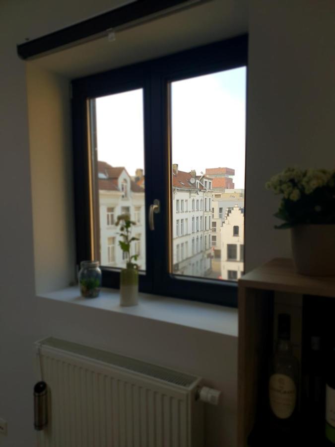Uitzicht Op Het Mas Apartment Antwerp Luaran gambar